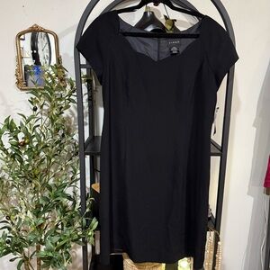 Virgo Classic Black Dress business casual dress size 16
